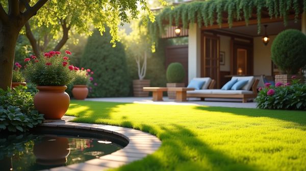 Décoration de terrain extérieur : les touches qui font toute la différence